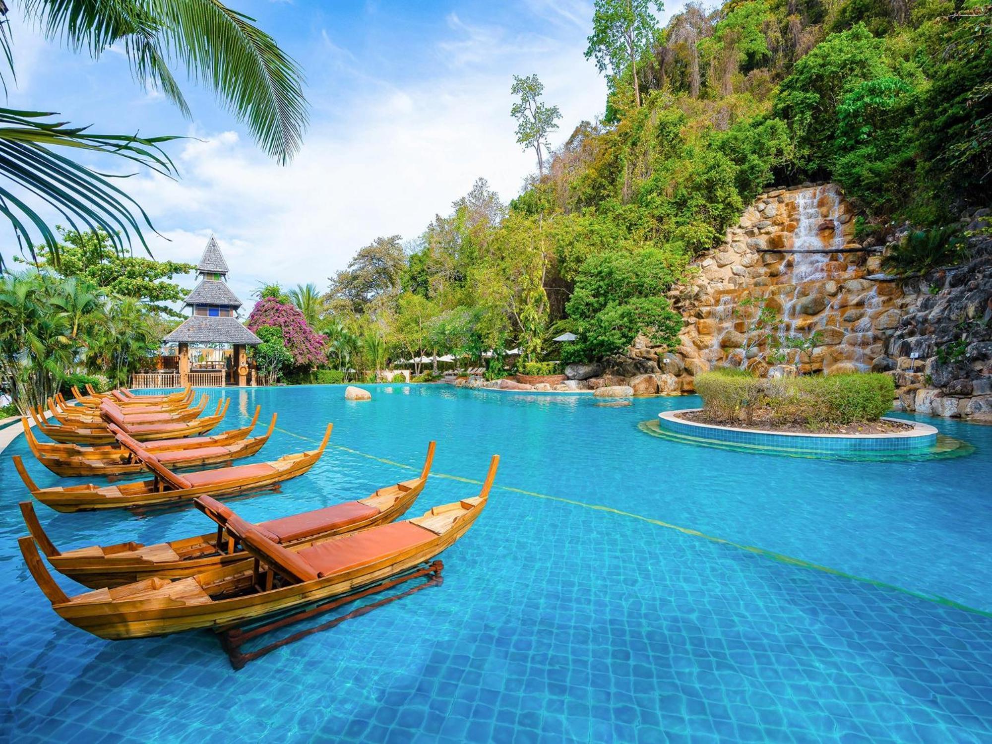Santhiya Koh Yao Yai Resort & Spa - Compulsory Join Santhiya Speedboat From-To Ao Po Grand Marina At Phuket Ko Yao Yai Exterior foto The swimming pool at the resort